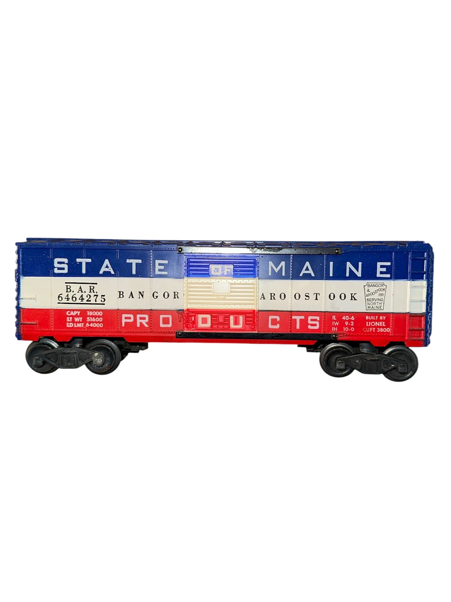 O scale freight Train – Hand-Painted by Cast