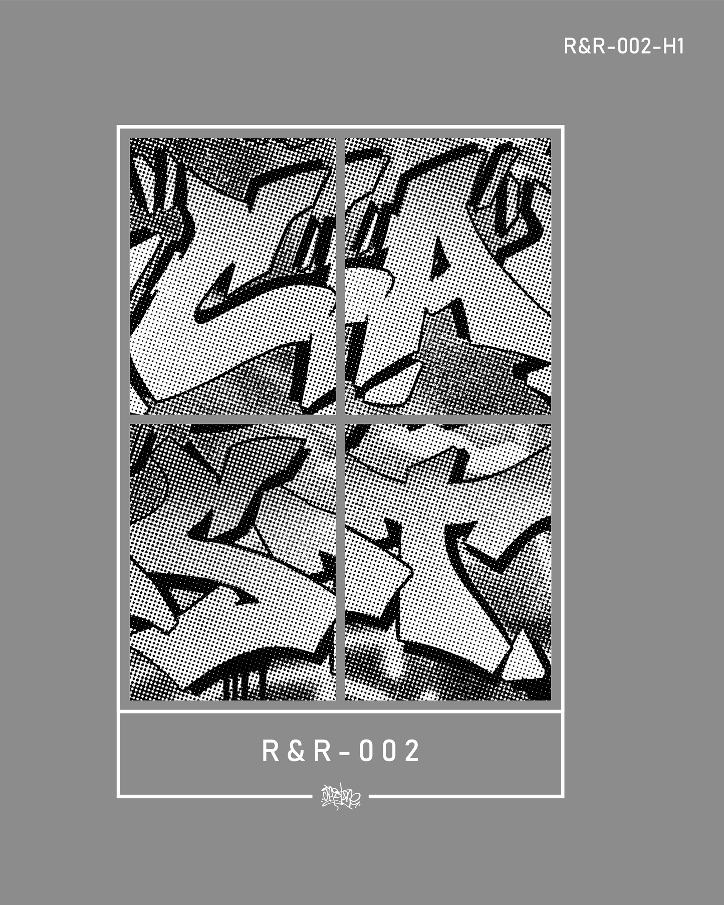 R&R - 002  Grey crewneck sweater