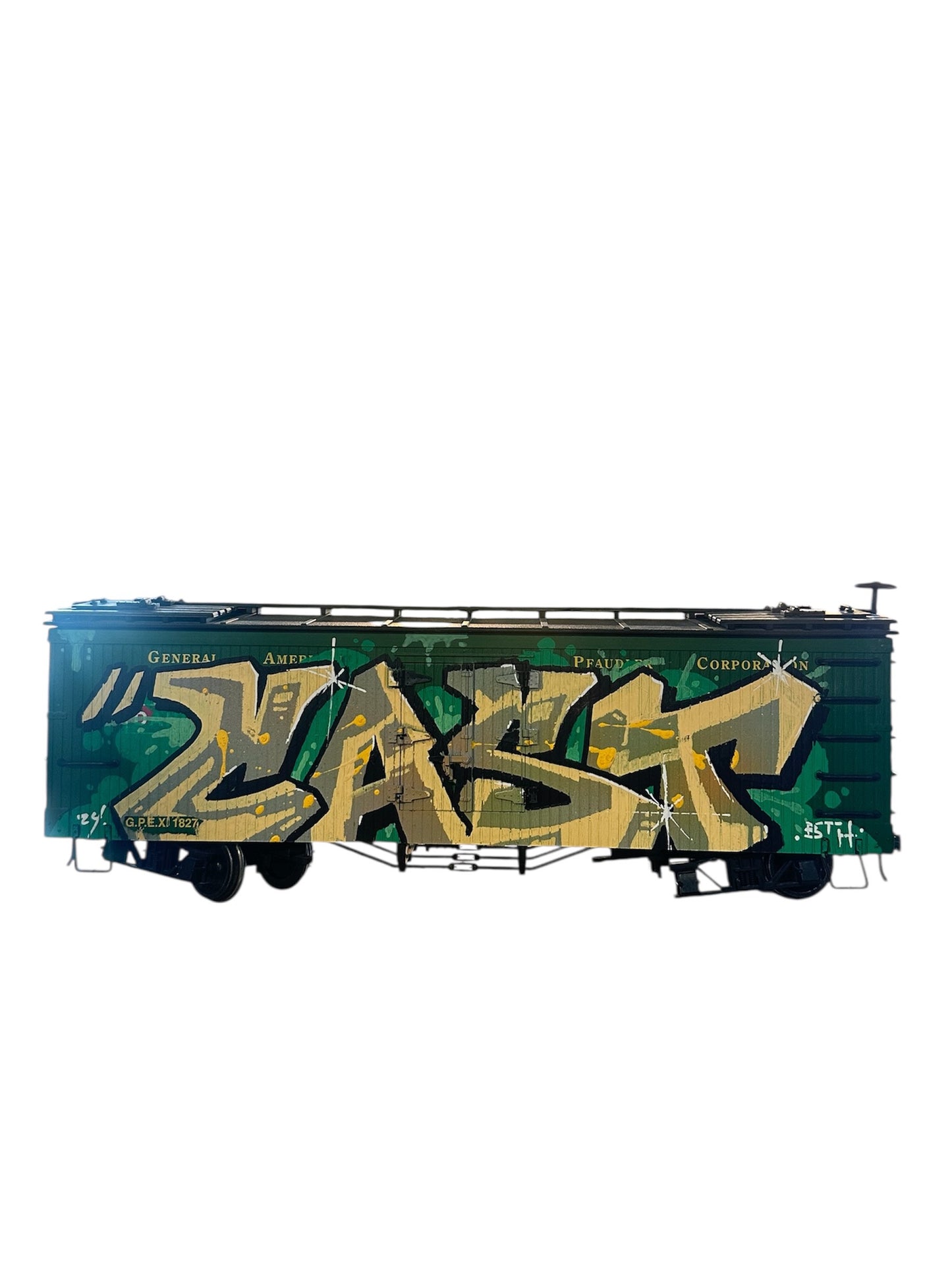 G scale freight train - By Cast